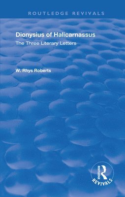 The Three Literary Letters 1