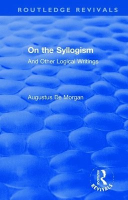 On the Syllogism 1