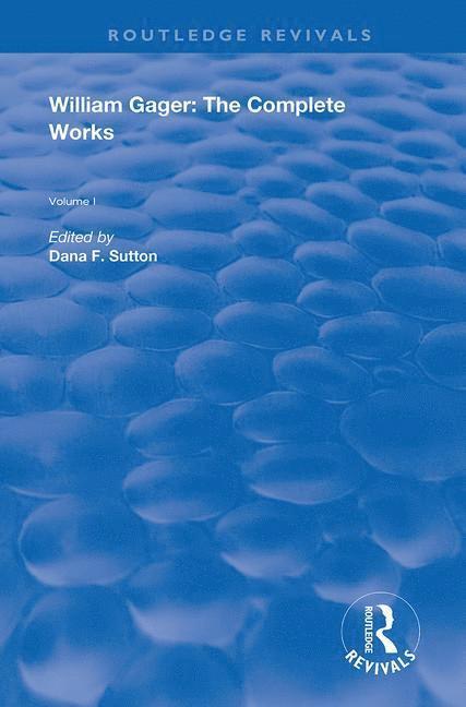 William Gager, Dana F. Sutton - William Gager, Häftad