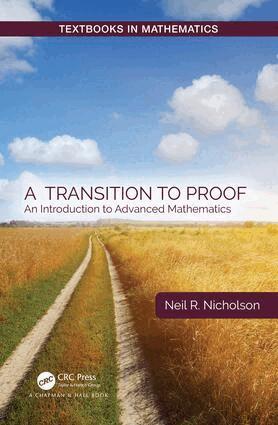 Neil R. Nicholson - Transition to Proof, Inbunden