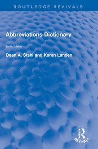 bokomslag Abbreviations Dictionary