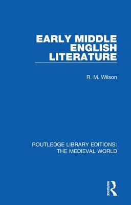 bokomslag Early Middle English Literature