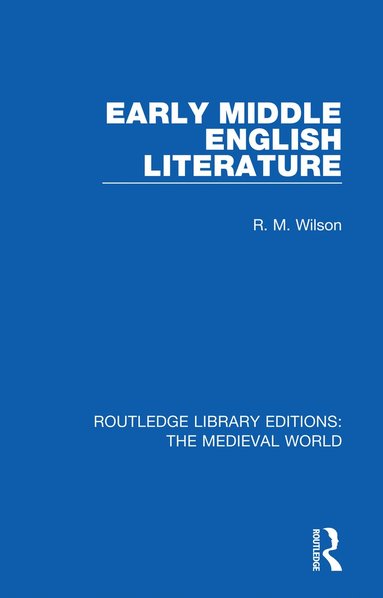 bokomslag Early Middle English Literature