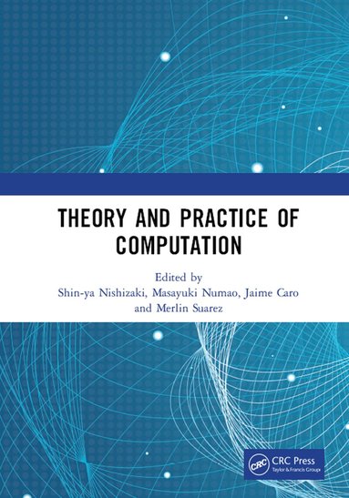 Shin-ya Nishizaki, Masayuki Numao, Jaime Caro, Merlin Suarez - Theory and Practice of Computation, Inbunden