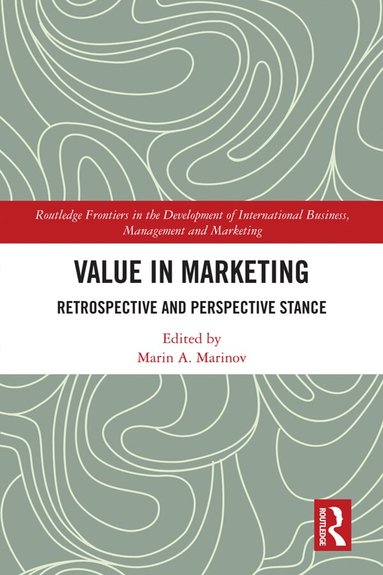 Marin A. Marinov - Value in Marketing, Inbunden