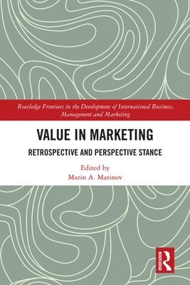 bokomslag Value in Marketing