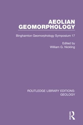 bokomslag Aeolian Geomorphology