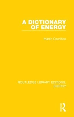 A Dictionary of Energy 1