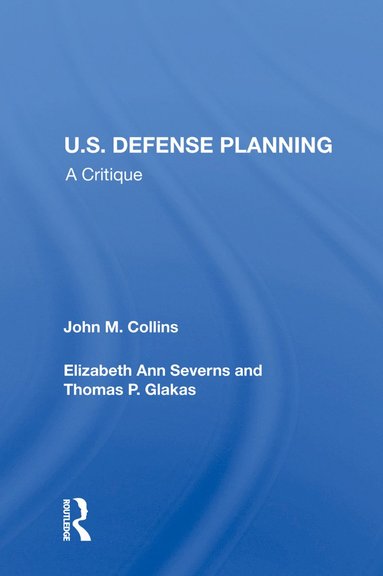 bokomslag U.S. Defense Planning