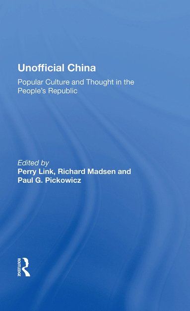 bokomslag Unofficial China