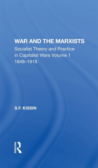 bokomslag War And The Marxists