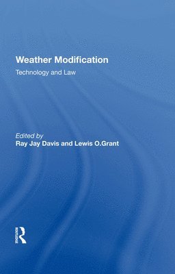 bokomslag Weather Modification