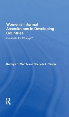 Women's Informal Associations In Developing Countries 1