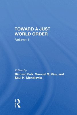 bokomslag Toward A Just World Order
