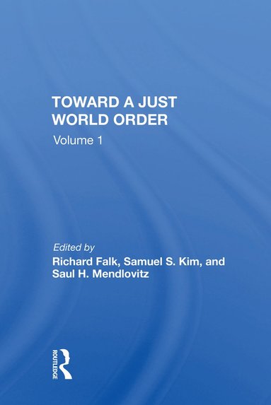 bokomslag Toward A Just World Order