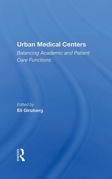bokomslag Urban Medical Centers