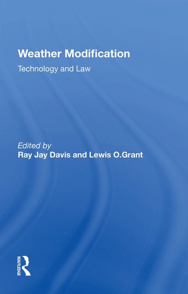 bokomslag Weather Modification