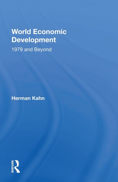 bokomslag World Economic Development