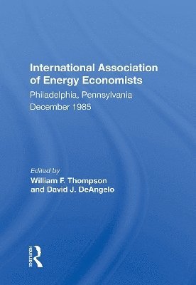 William F. Thompson - World Energy Markets, Häftad