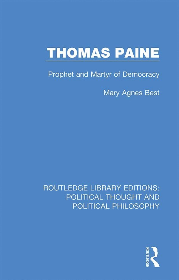 Mary Agnes Best - Thomas Paine, Inbunden