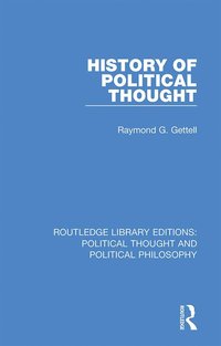 bokomslag History of Political Thought