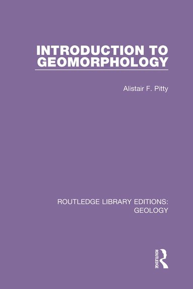 bokomslag Introduction to Geomorphology