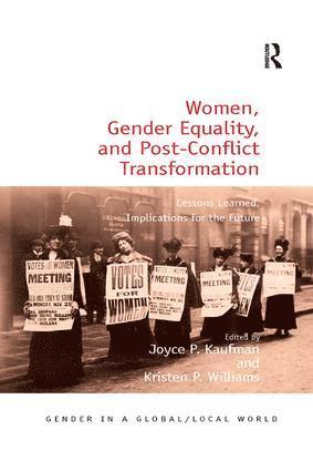 bokomslag Women, Gender Equality, and Post-Conflict Transformation