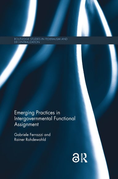 bokomslag Emerging Practices in Intergovernmental Functional Assignment