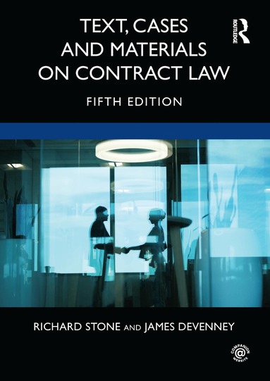 bokomslag Text, Cases and Materials on Contract Law