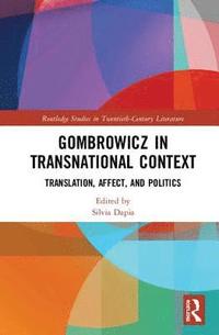 bokomslag Gombrowicz in Transnational Context
