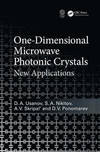 bokomslag One-Dimensional Microwave Photonic Crystals