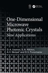 bokomslag One-Dimensional Microwave Photonic Crystals