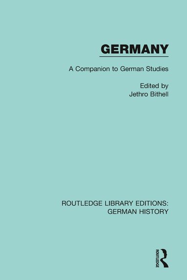 Jethro Bithell - Germany, Häftad