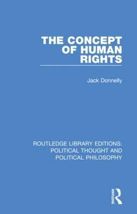 Jack Donnelly - Concept of Human Rights, Häftad