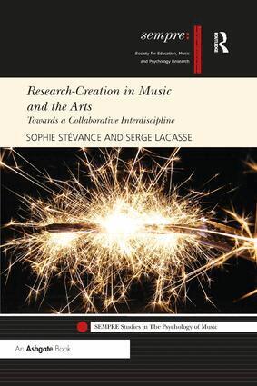 Sophie Stévance, Serge Lacasse - Research-Creation in Music and the Arts, Häftad