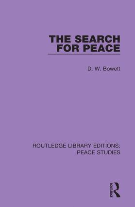 The Search for Peace 1