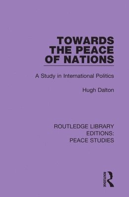 Towards the Peace of Nations 1