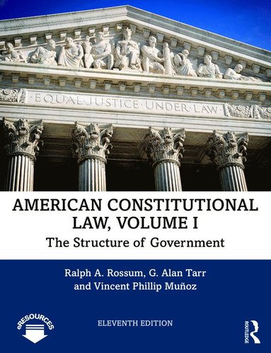 bokomslag American Constitutional Law, Volume I