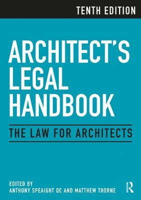 bokomslag Architect's Legal Handbook