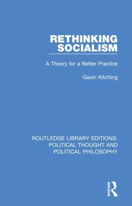 Gavin Kitching - Rethinking Socialism, Häftad