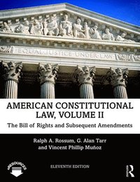 bokomslag American Constitutional Law, Volume II