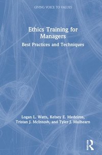 bokomslag Ethics Training for Managers