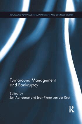 Jan Adriaanse, Jean-Pierre van der Rest - Turnaround Management and Bankruptcy, Häftad