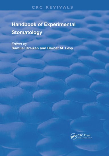 bokomslag Handbook of Experimental Stomatology