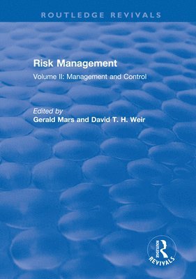 bokomslag Risk Management