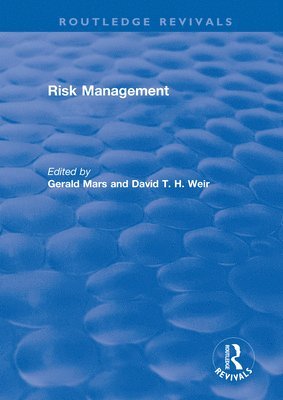 Risk Management, 2 Volume Set 1