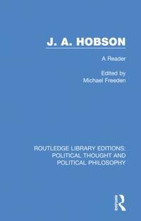 bokomslag J. A. Hobson
