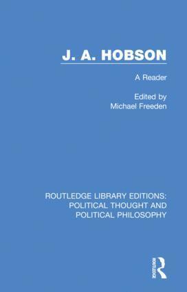 Michael Freeden - J. A. Hobson, Häftad