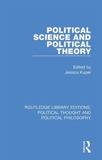 bokomslag Political Science and Political Theory