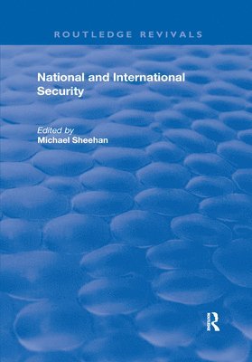 bokomslag National and International Security